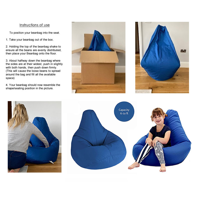 Latitude Run Bean Bag Chair & Reviews Wayfair.co.uk